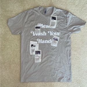 *SOLD*

Please Wash Your Hands Tee